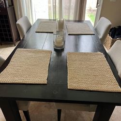 Dark Wood Kitchen Table 