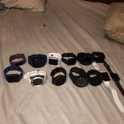 13Smart watches a lot of them you just plug right into a USB port I do have the charger for the Apple And a few of the other ones I think only 1doesnt