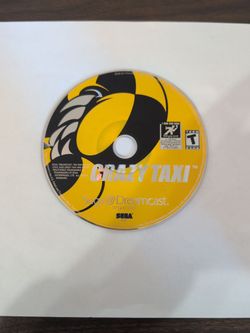 Sega Dream Cast Crazy Taxi Disc Only