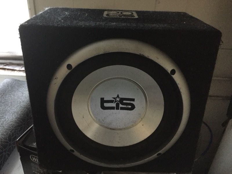 + 10" Loaded Subwoofer Enclosure