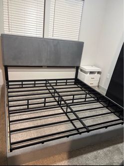 King Bed Frame $120