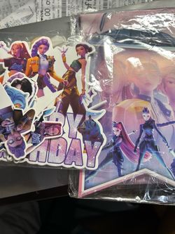 Kpop Demon Hunters Party Supplies