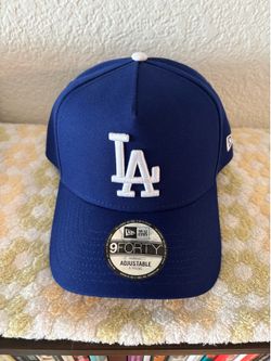 LA Dodgers New Era A-Frame: Blue & Black/Black