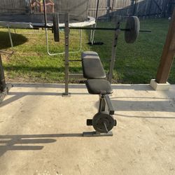 Weights & Bench Press 