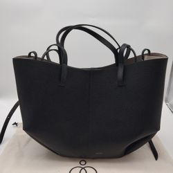 Polene Cyme Camel Tote Bag