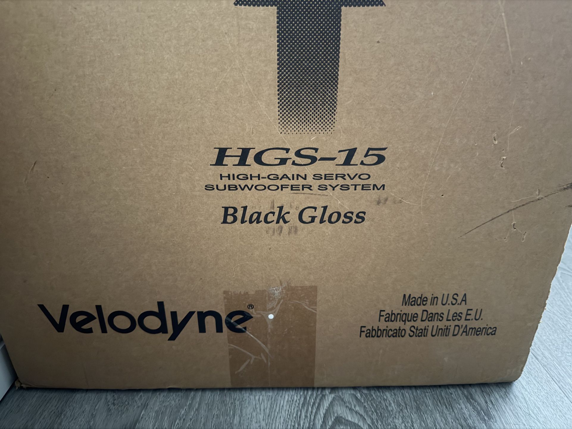 Velodyne HGS15BG Brand New