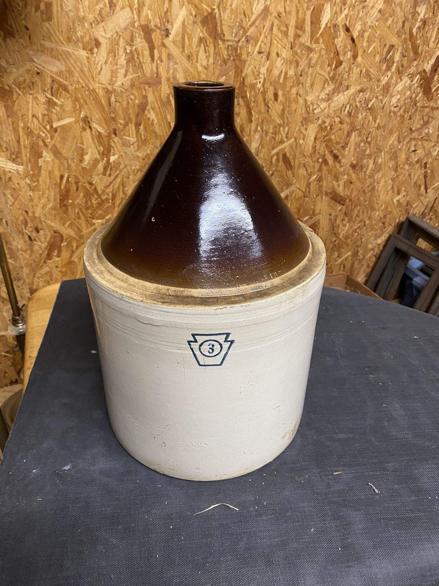 Whiskey Jug #3 Gallon (Lancastet Co Pa.)