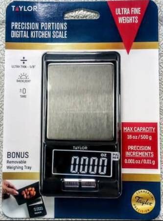 Taylor High Precision Digital Scale (Brand New)