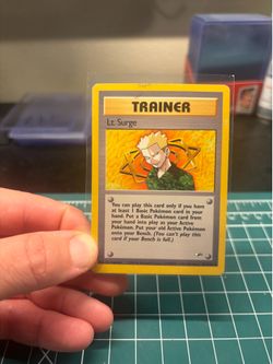 Pokemon Lt Surge Trainer