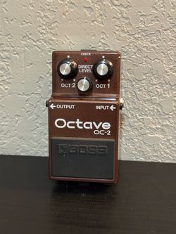 Boss Octave OC-2 Guitar Pedal