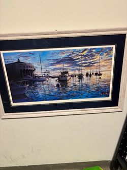 Signed Mayer lithograph