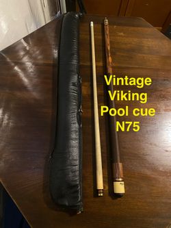 Pool Cue- Vintage Viking N75 Pool Cue See Detail Details