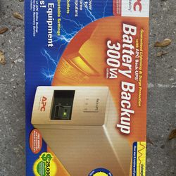 Battery backup - never opened