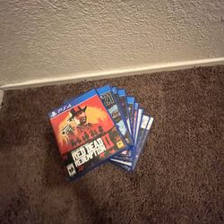 9 PS4 Games With Disc And Case