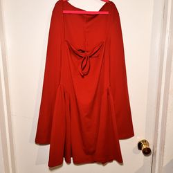 Holiday Red Dress Coquette