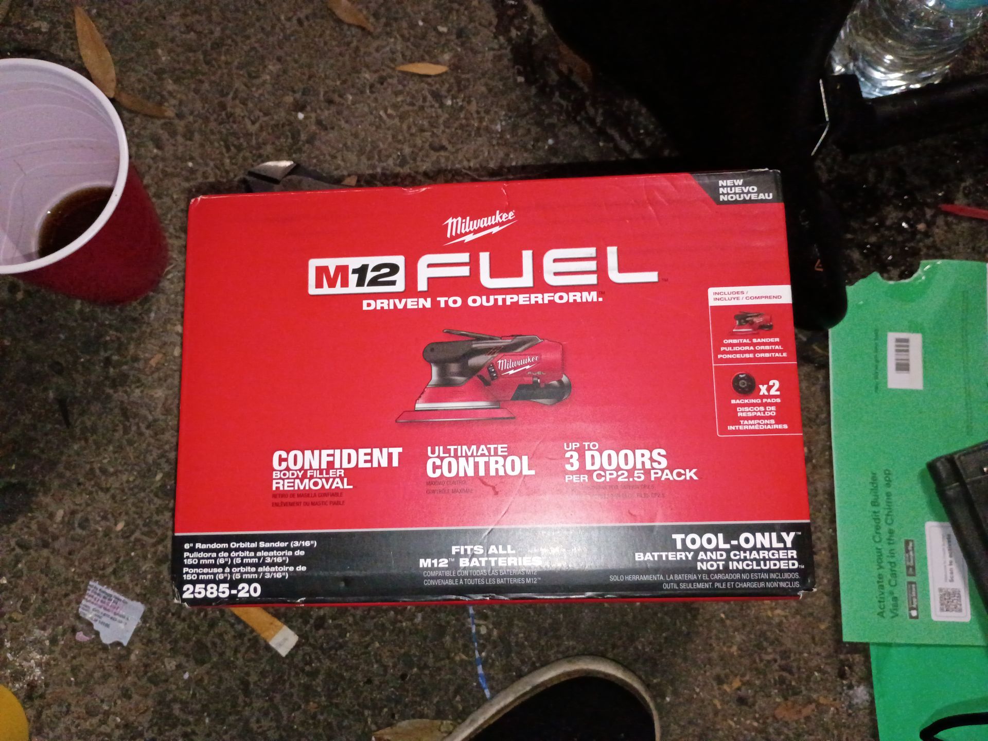 M12 6" Random Orbit Sander