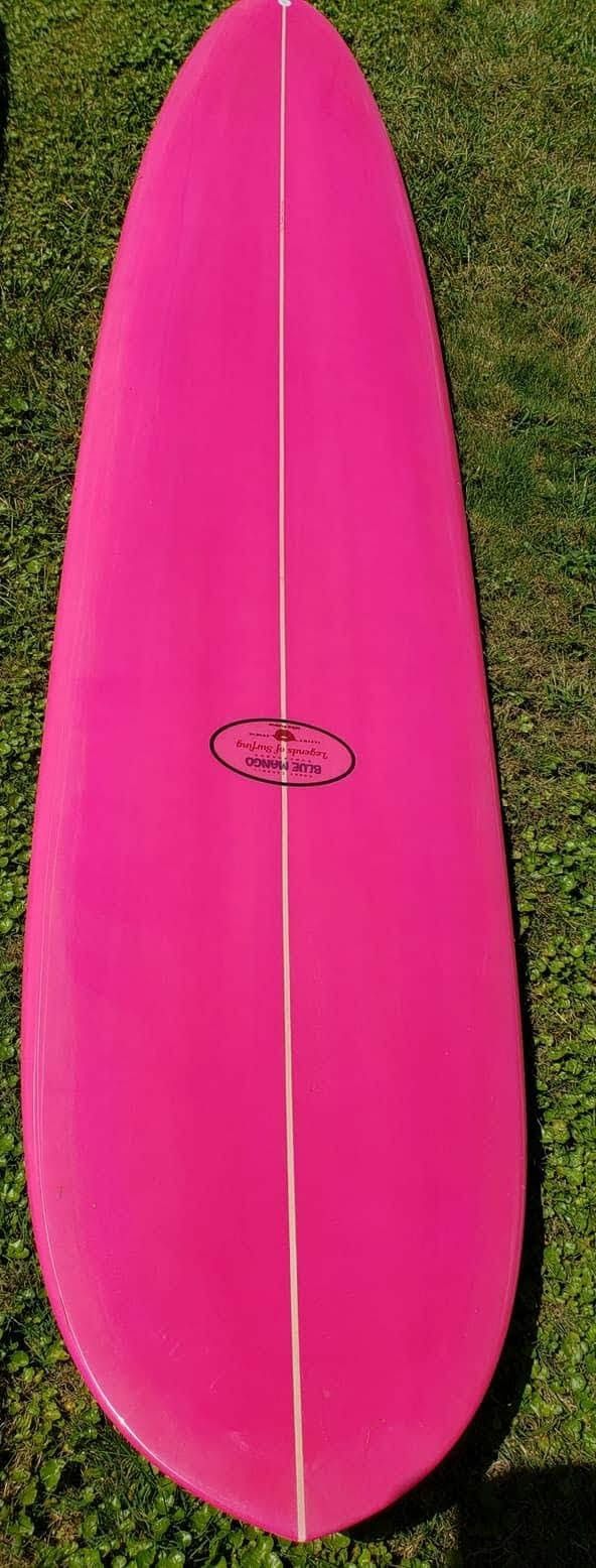 Corky Carroll Blue Mango and Mike Purpus Hot Lips Legendary Series Limited Edition Surfboard