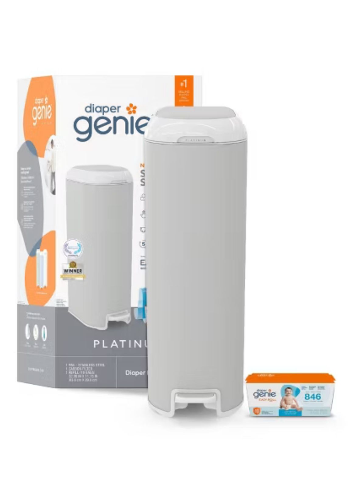 Diaper Genie Platinum Pail