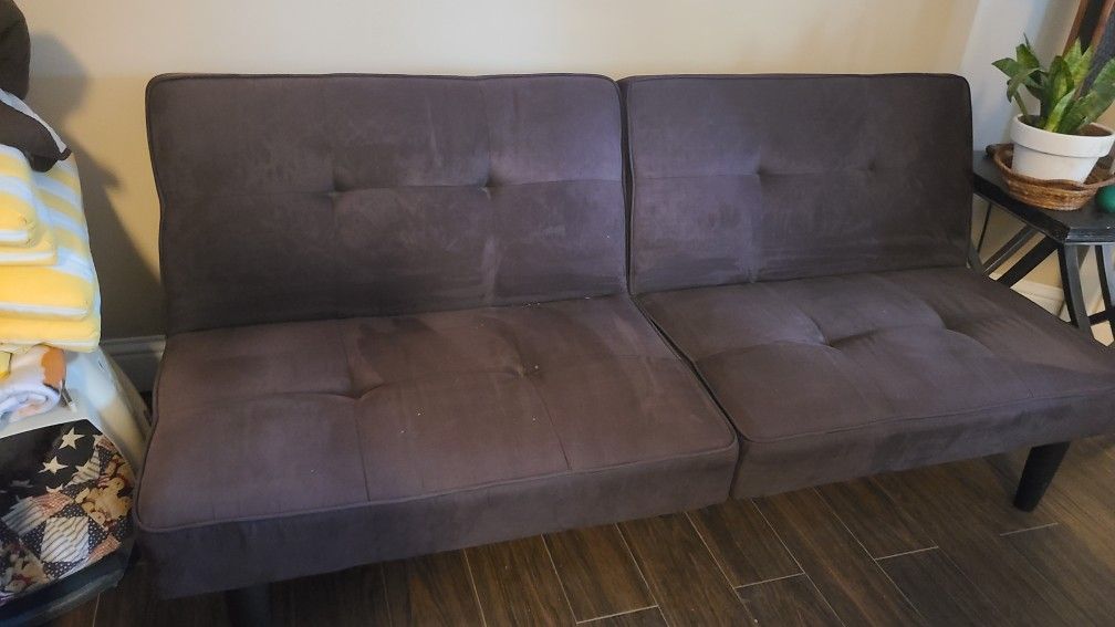 Brown Futon