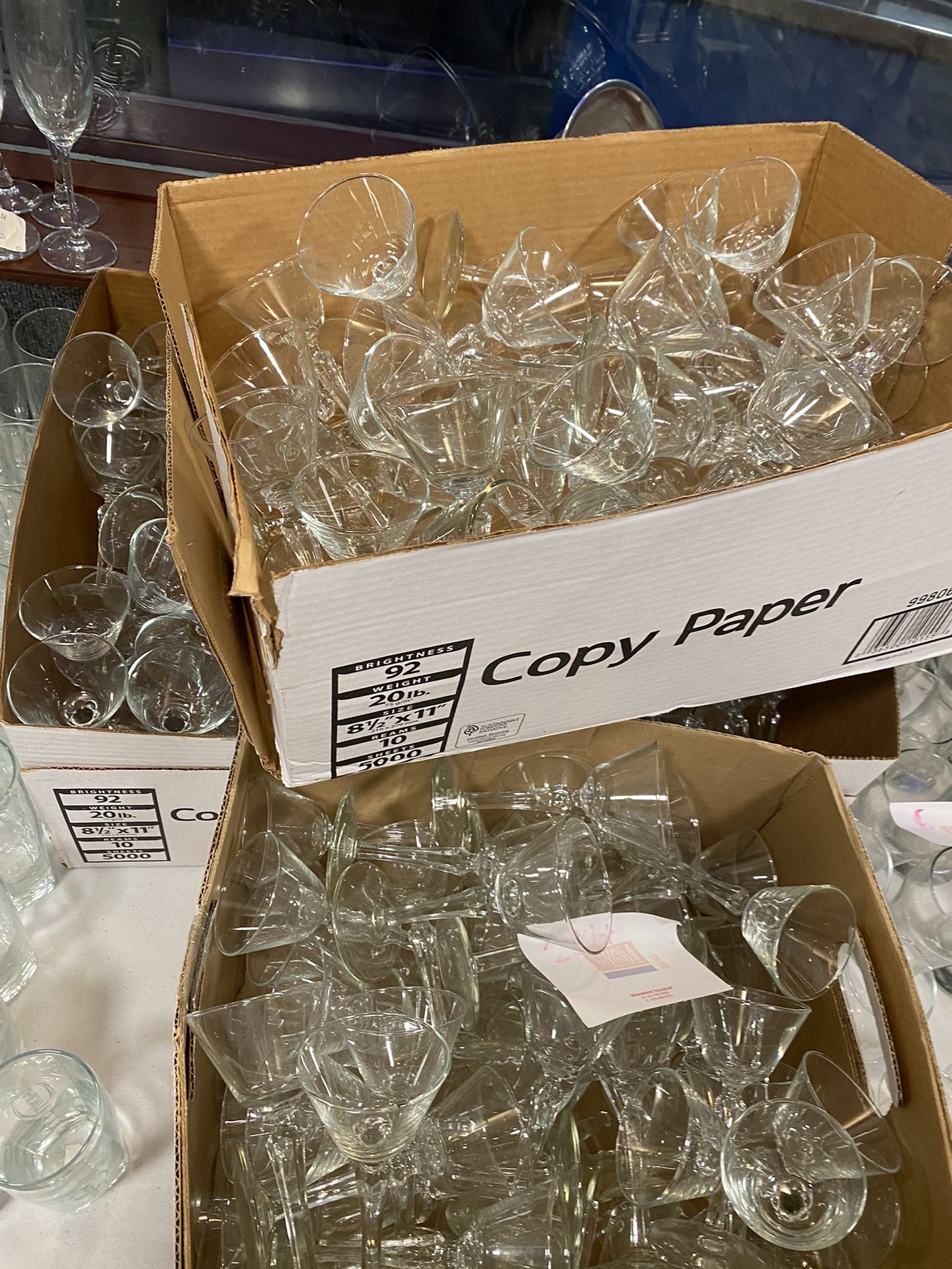 Lot of New Sherry Shot Glass 200ct.+