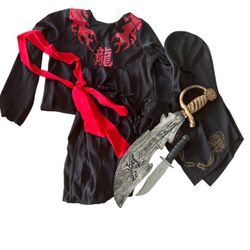 Fire Dragon Ninja Costume Child 6-8 Target  Halloween Pretend Play 2010 Accesori Transform your child into the ultimate ninja warrior with Fire Dragon