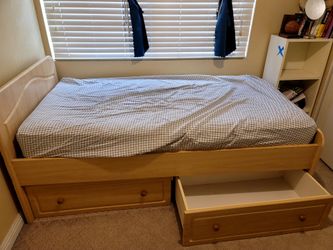 Extra long twin bed