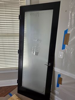Pantry door (slaab only) right hand
