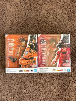 SH Figuarts Goku lowest born & Kaio Ken