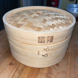 New bamboo rice steamer basket