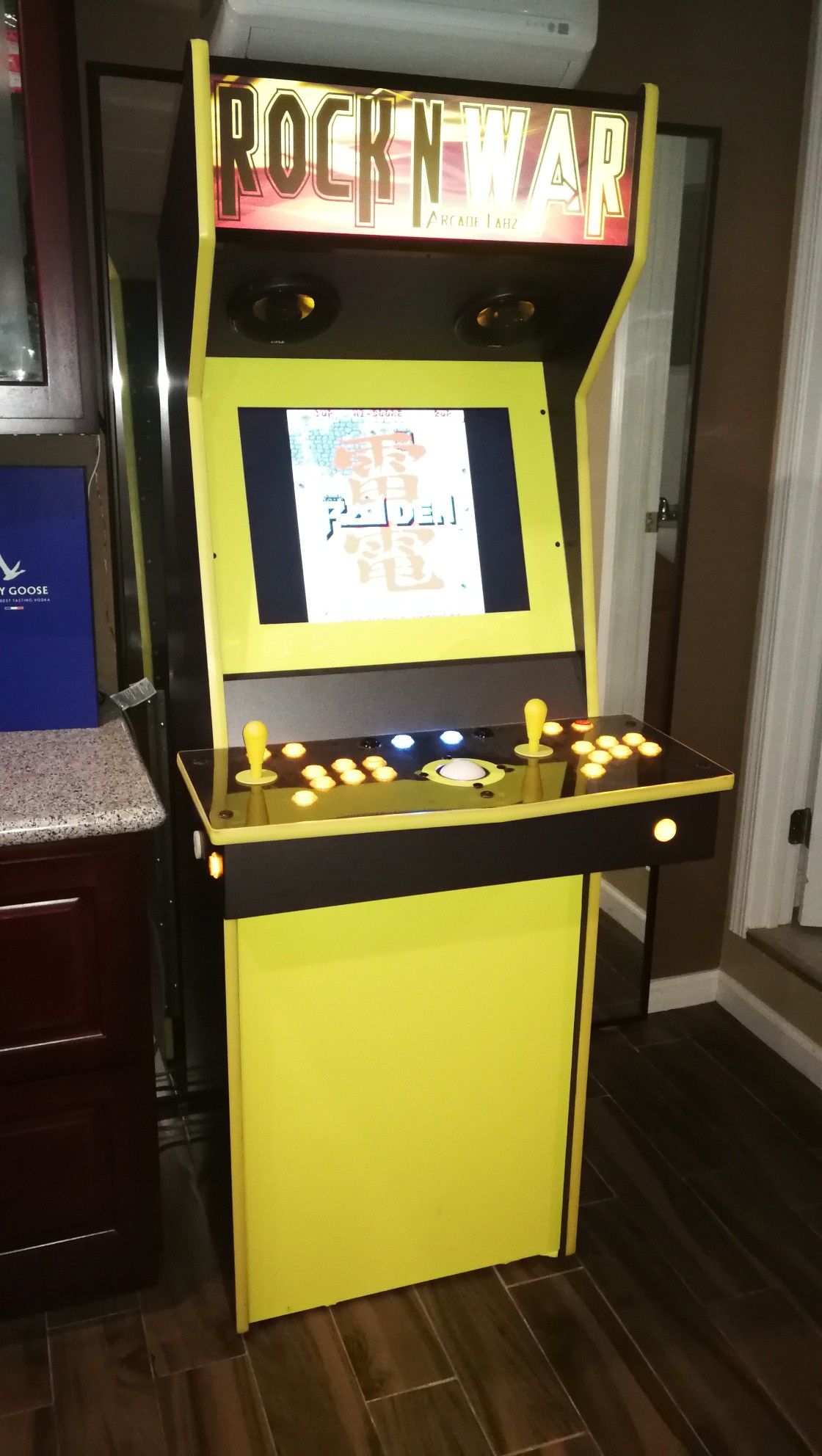 Custom built arcade machine