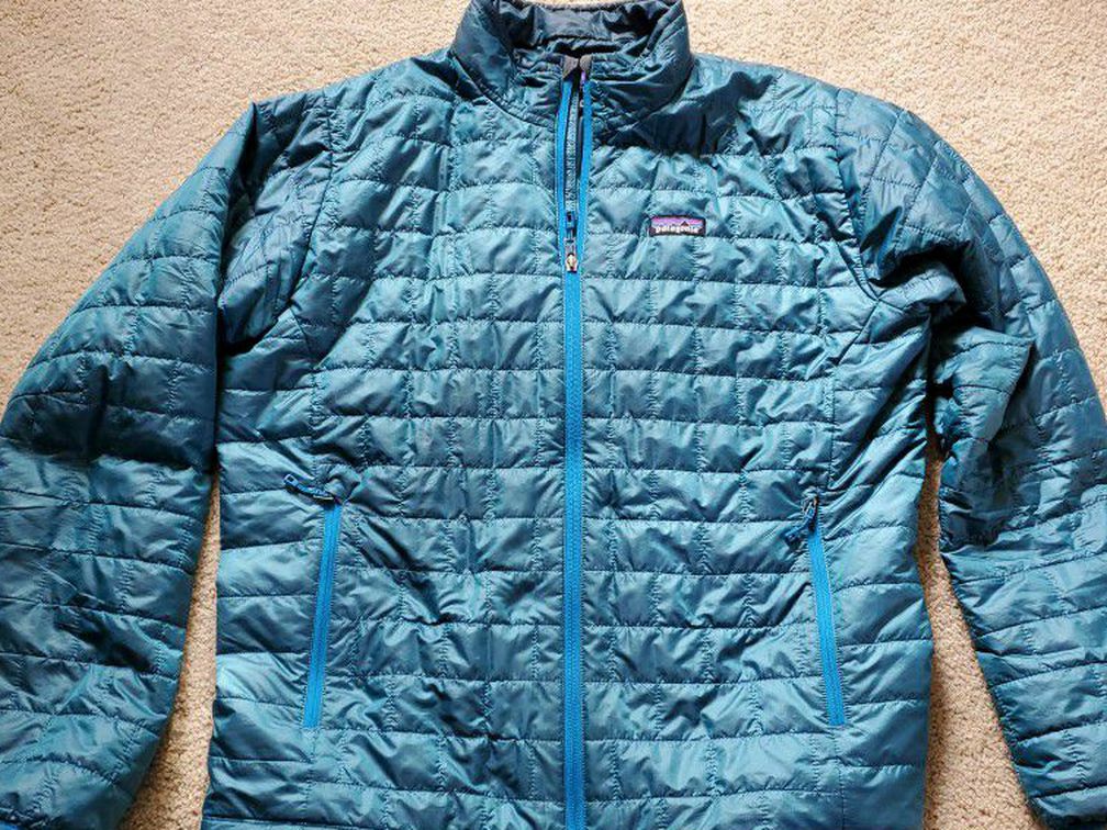 Patagonia Nano Puff Jacket. Mens large. Excellent Condition--no rips or stains, worn lightly to work and around town. This is a limited edition color