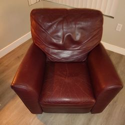 Leather Couch 