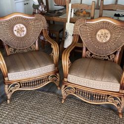Bohemian Rattan Furniture Set