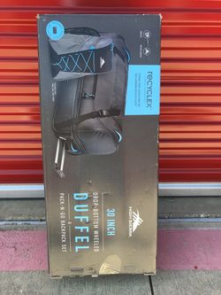 High Sierra 30" Softside Drop Bottom Duffel - Backpack Set