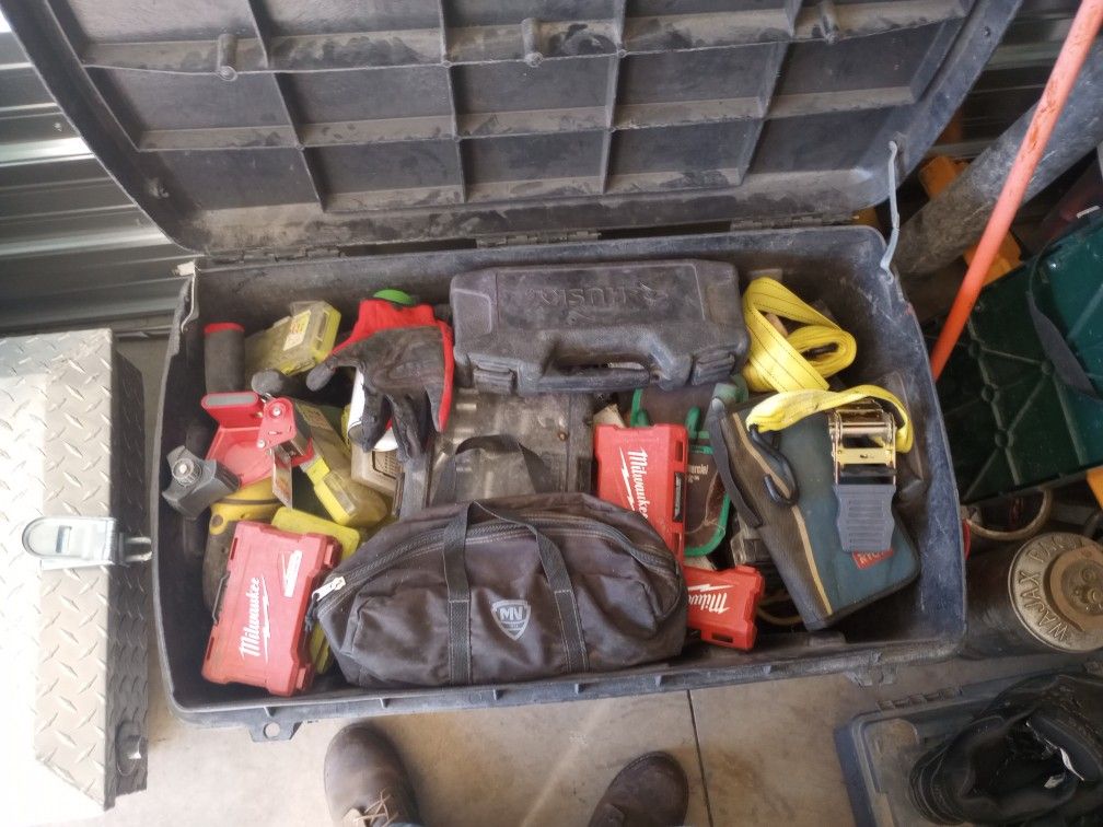 All Kinds Of Tools Three Boxes Worth Of Tools