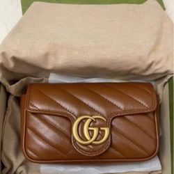 Designer Guci Shoulder Crossbody Bag Super Mini