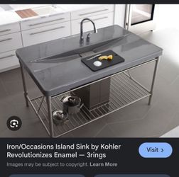 Kholer Sink  Table & Faucet