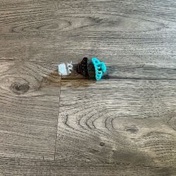 Three Mini Claw Clips