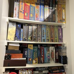 Closet full of awesome board games!