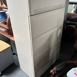 5 Drawer File Cabinet 