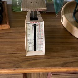 Vtg Countess II Postal Scale October 19 1968 Model P-2 Prop Decor 2 lb by 1/2 oz Postal Weigh Scale Weight Mcm 