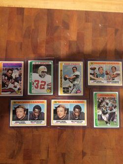 Old football and baseball