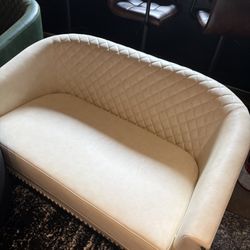 Brand New Couch For Sale - White And Green 