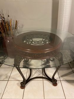 Glass table