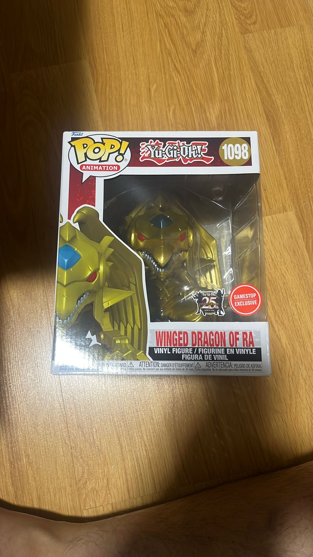 Funko Yu-gi-oh 1098 Winged Dragon Of Ra