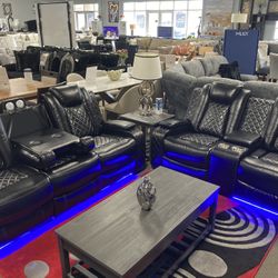 Reclining Sofa Loveseat And Recliner! 3 Pc! 1,999! Easy Financing! 