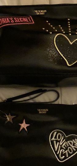 Victoria’s Secret Wristlet & Makeup Bag