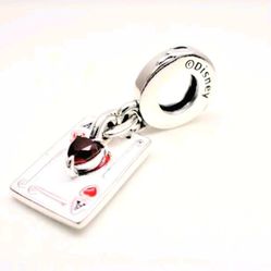 Authentic Pandora Disney Villans Queen Of Hearts Charm
