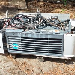 HYBRID - Carrier Transicold Supra Box Truck 744 Reefer Refrigerator & Freezer - Refrigeration - Fridge
