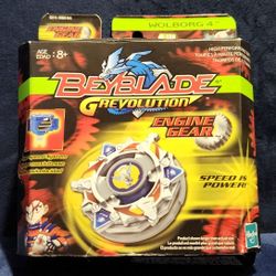 Beyblade 2004 G Revolution Wolborg 4 New Sealed 